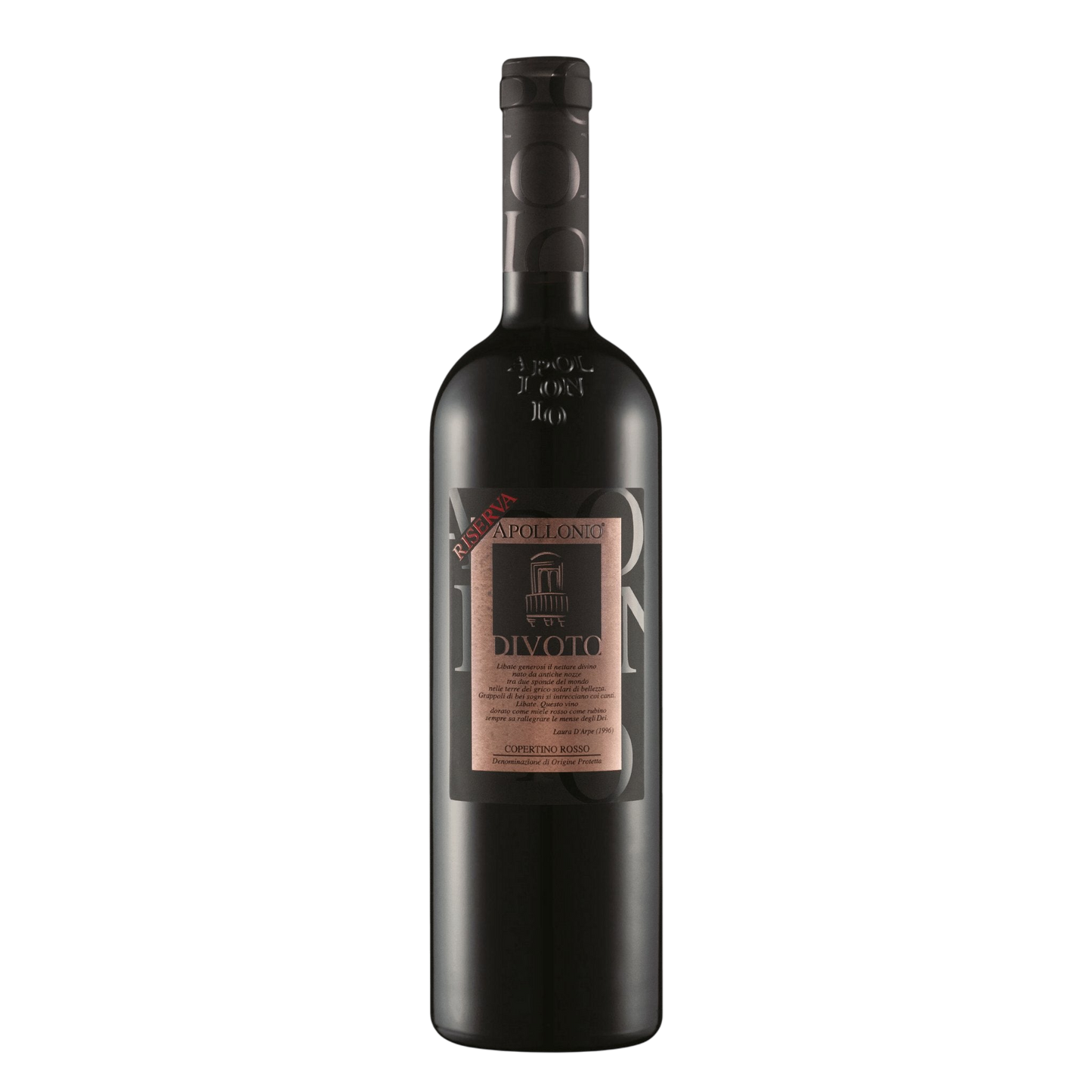 Apollonio 1870 Divoto DOP Riserva 2012 - DiVino.com.au