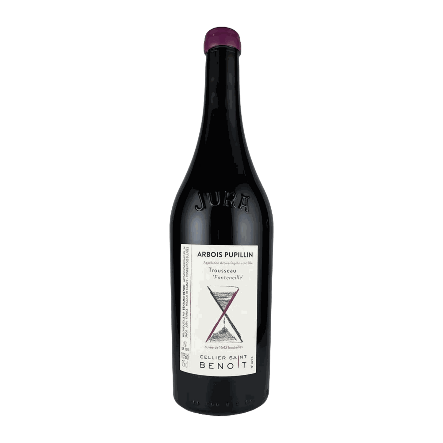 Cellier Saint Benoit Arbois Pupillin Fonteneille Trousseau - DiVino.com.au