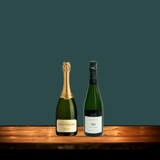Champagne Duo - 2 Bottle French Champagne Gift Pack - DiVino.com.au