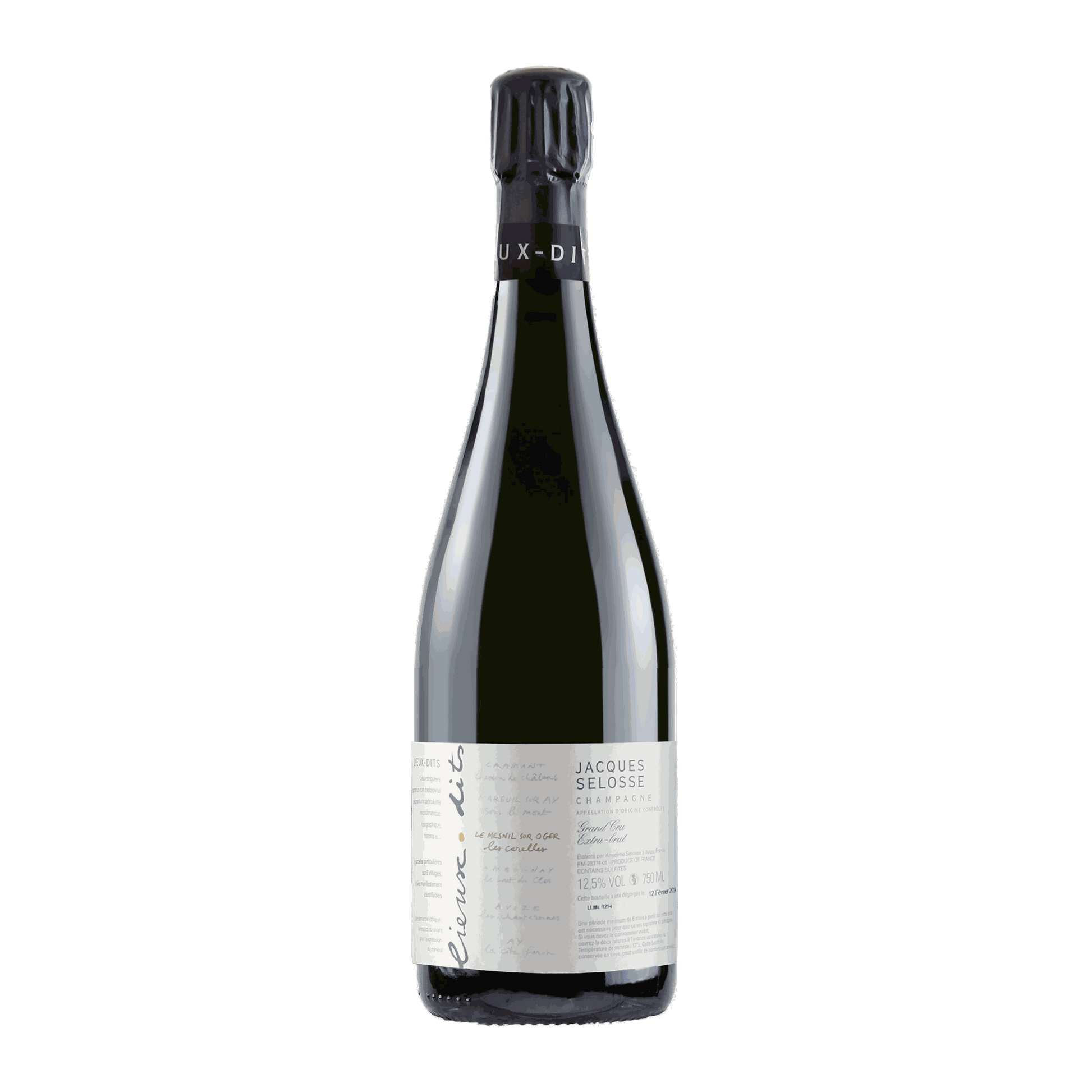 Champagne Jacques Selosse Le Mesnil sur Oger Grand Cru Les Carelles - DiVino.com.au