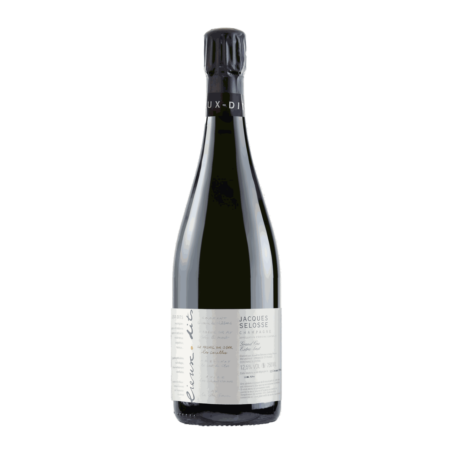 Champagne Jacques Selosse Le Mesnil sur Oger Grand Cru Les Carelles - DiVino.com.au