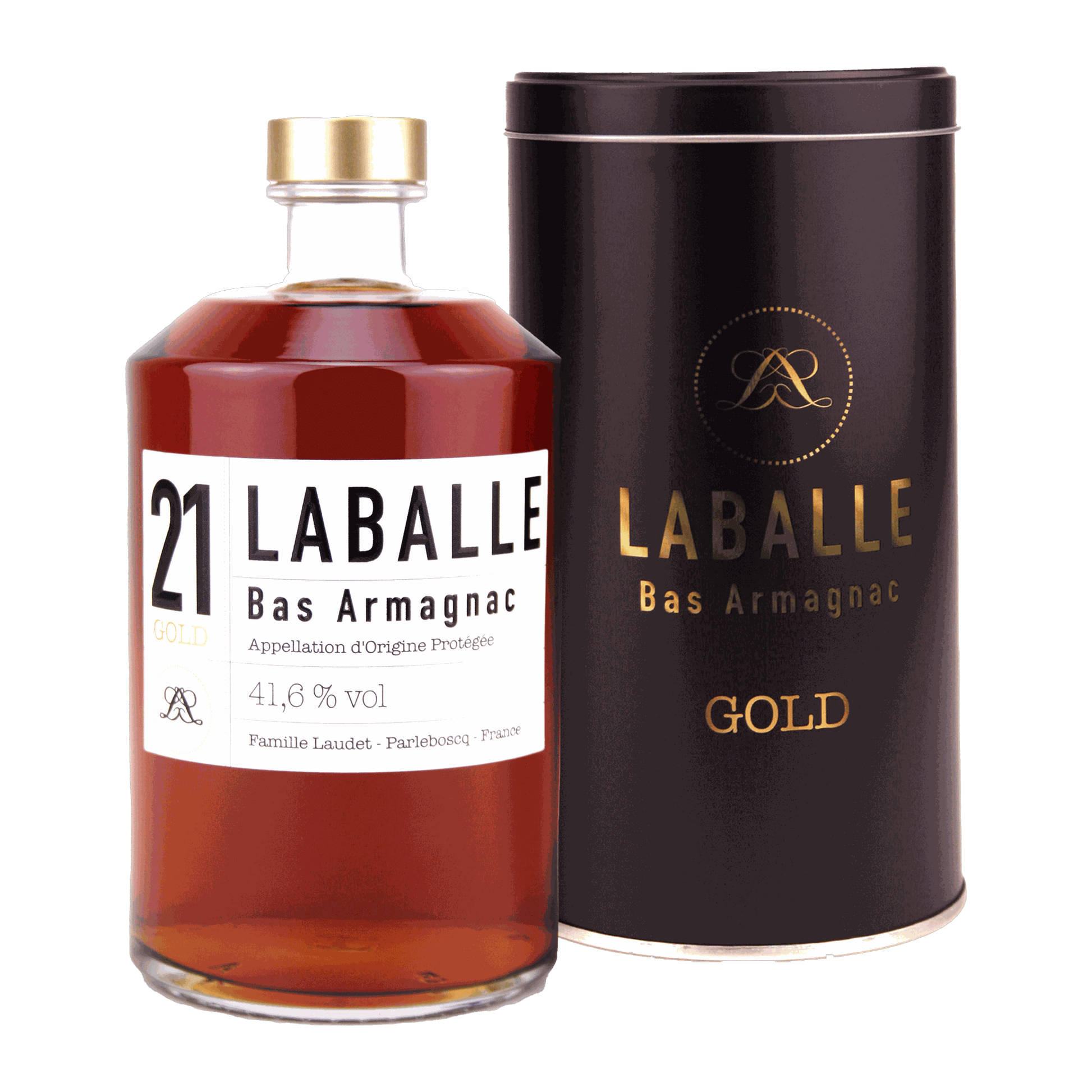 Château Laballe Bas Armagnac Gold 21 years 500ml - DiVino.com.au
