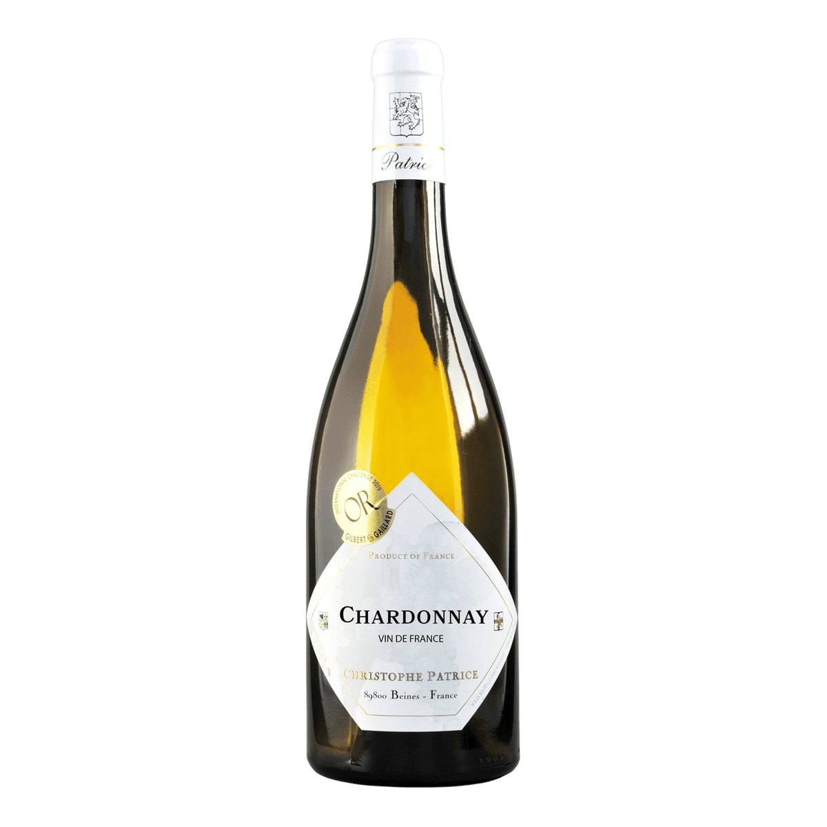 Christophe Patrice Chardonnay Vin de France - DiVino.com.au