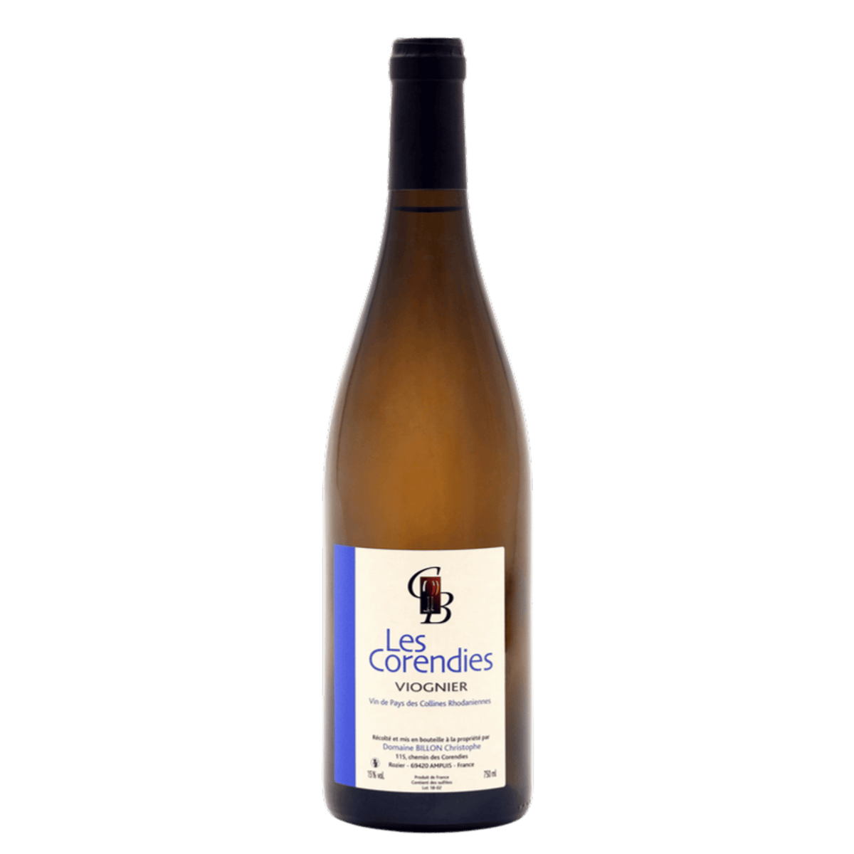 Domaine Christophe Billon VDP Viognier 'Les Corendies' 2020 - DiVino.com.au
