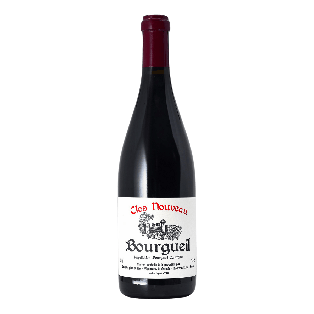 Domaine du Bel Air Bourgueil Clos Nouveau - DiVino.com.au
