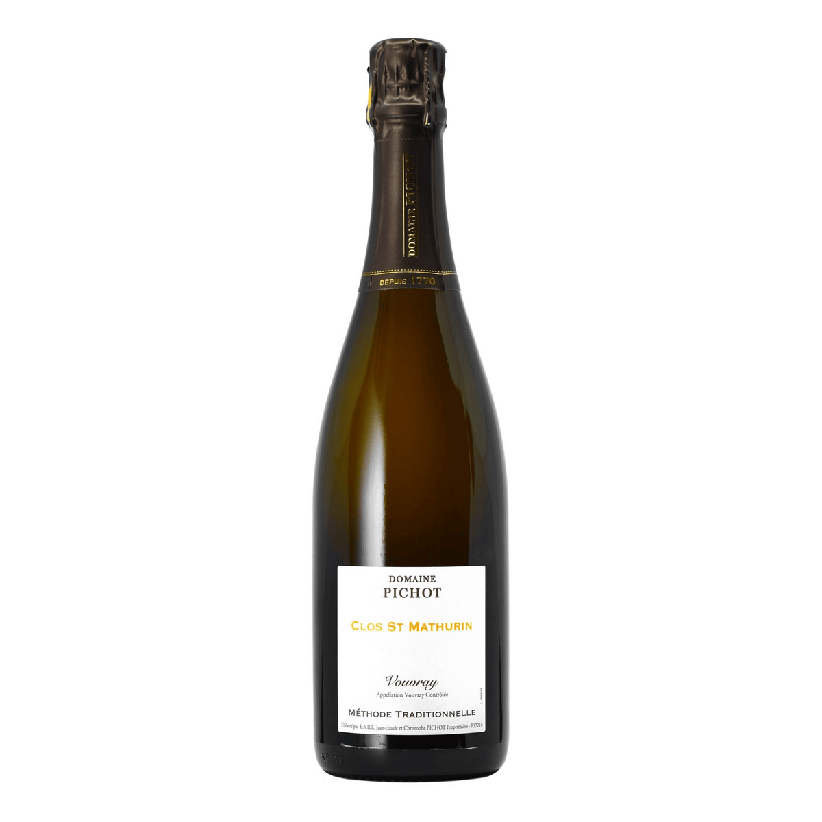 Domaine Pichot Clos St Mathurin Vouvray Brut - DiVino.com.au
