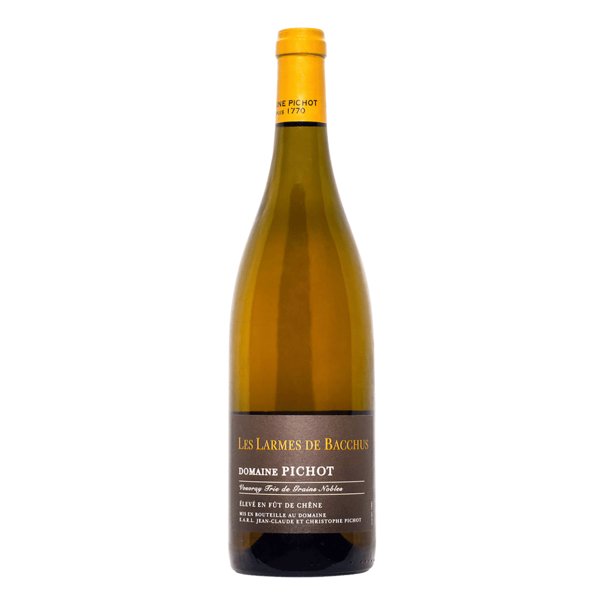 Domaine Pichot Vouvray trie de grains nobles Les Larmes de Bacchus - DiVino.com.au