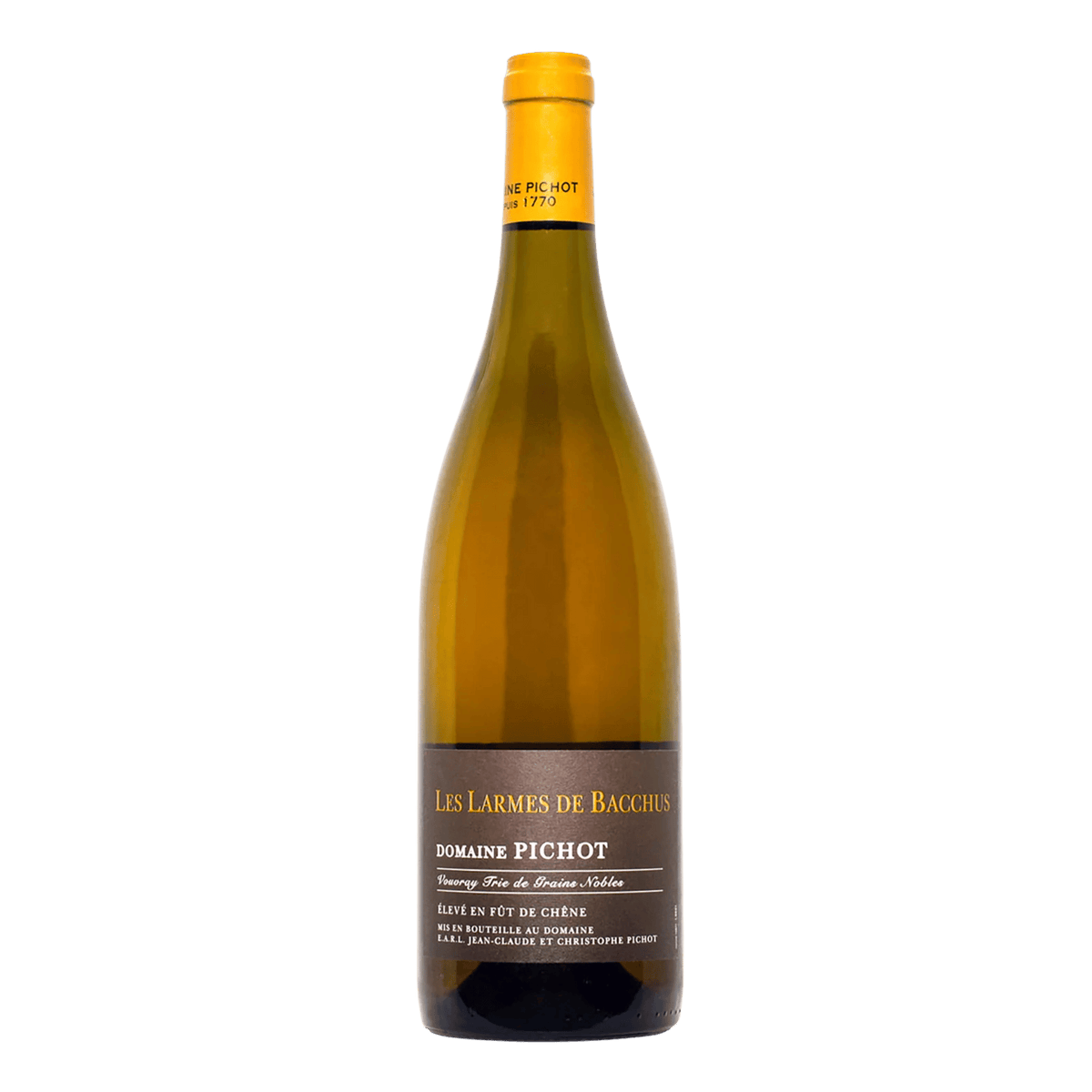 Domaine Pichot Vouvray trie de grains nobles Les Larmes de Bacchus - DiVino.com.au