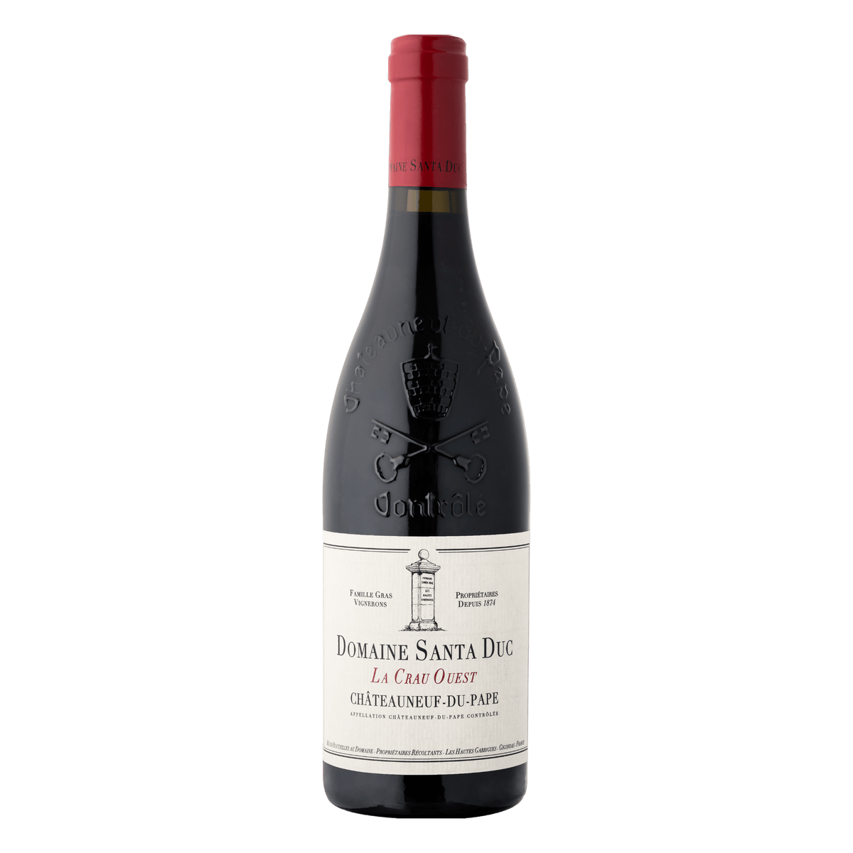 Domaine Santa Duc Châteauneuf-du-Pape La Crau Ouest - DiVino.com.au