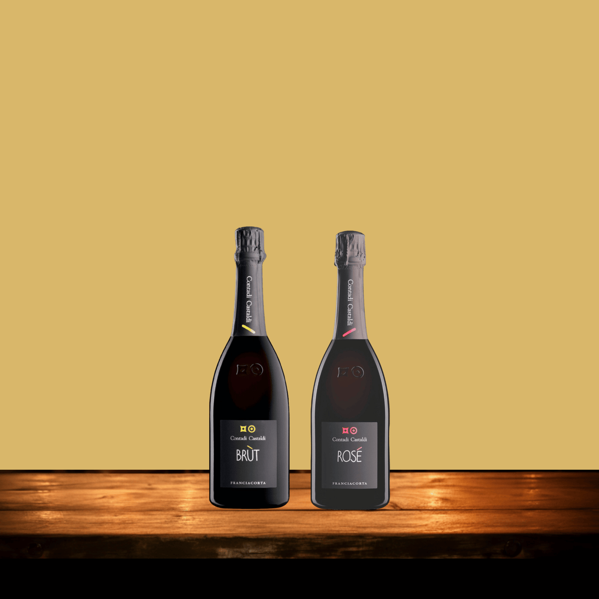 Franciacorta Duo - 2 Bottle Italian Sparkling Wine Gift Pack - DiVino.com.au