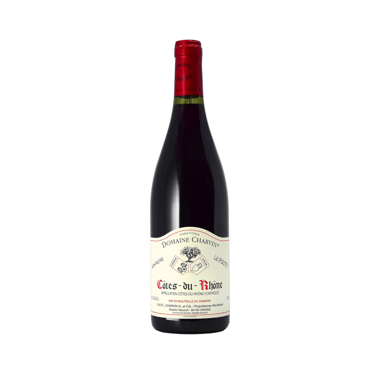 Gérard Charvin Côtes du Rhône Le Poutet 1.5L MAGNUM - DiVino.com.au