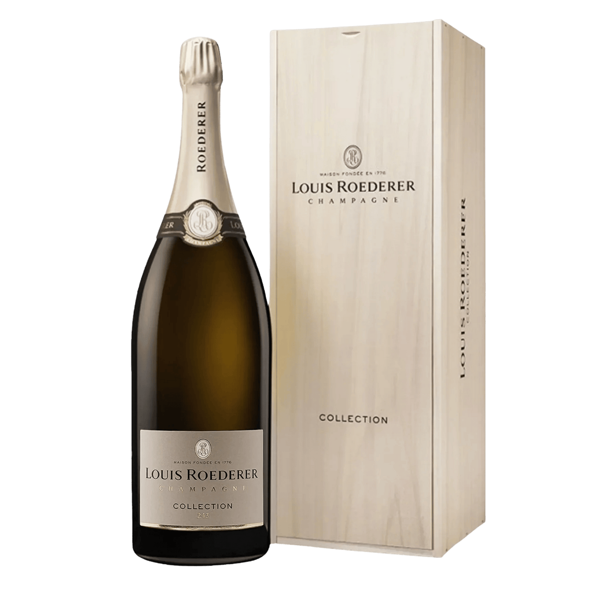 Louis Roederer Collection 243 Wooden Case 6L NV - DiVino.com.au