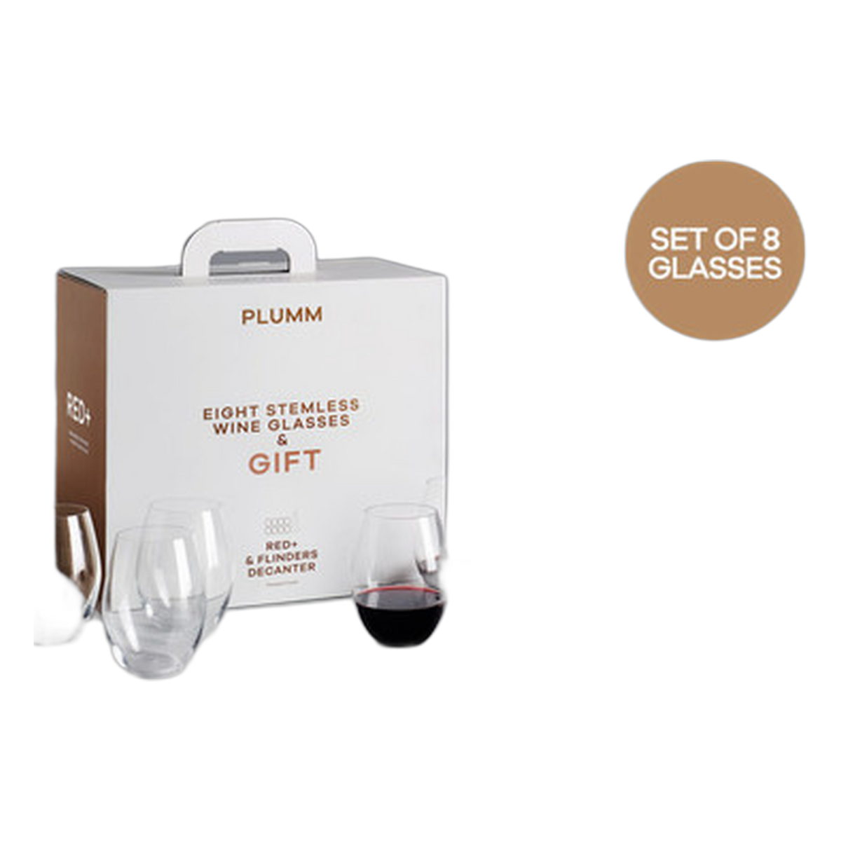 Plumm Red+ & Flinders Decanter Gift Set - DiVino.com.au