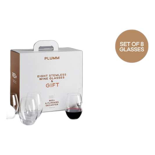 Plumm Red+ & Flinders Decanter Gift Set - DiVino.com.au
