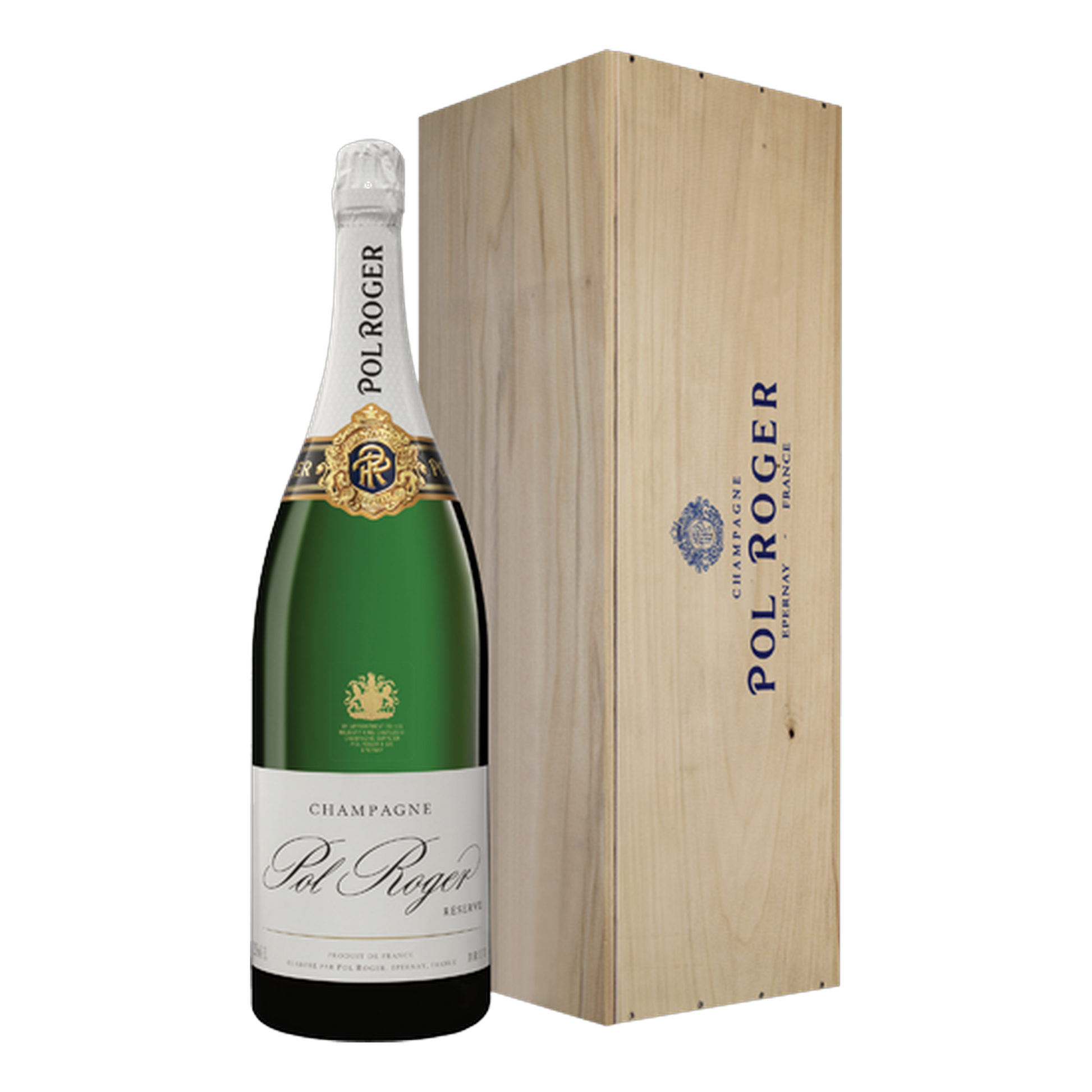Pol Roger Brut Réserve Non Vintage Jeroboam 3L - DiVino.com.au