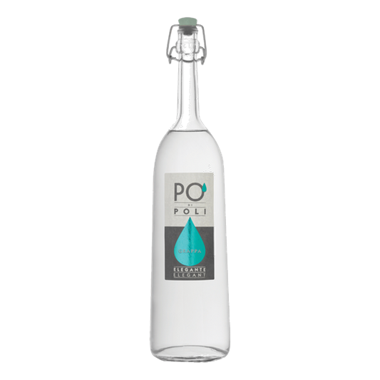 Poli Distillerie Po' Pinot Grappa 'Elegant' 700mL - DiVino.com.au