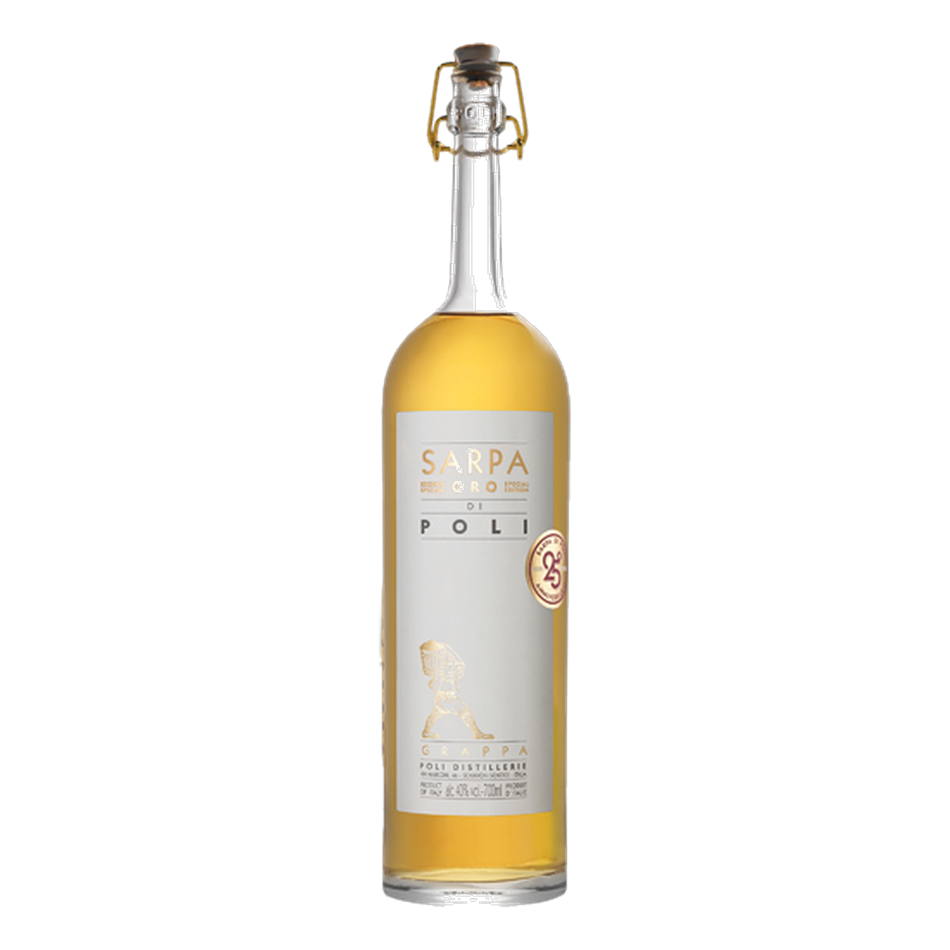 Poli Distillerie Sarpa Riserva Oro Di Poli Grappa Aged 4 Years 700mL - DiVino.com.au