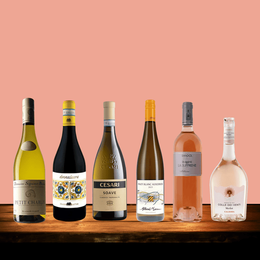 Premium French & Italian Rosé and White - 6 Bottle Rosé and White Wine Gift Pack - DiVino.com.au