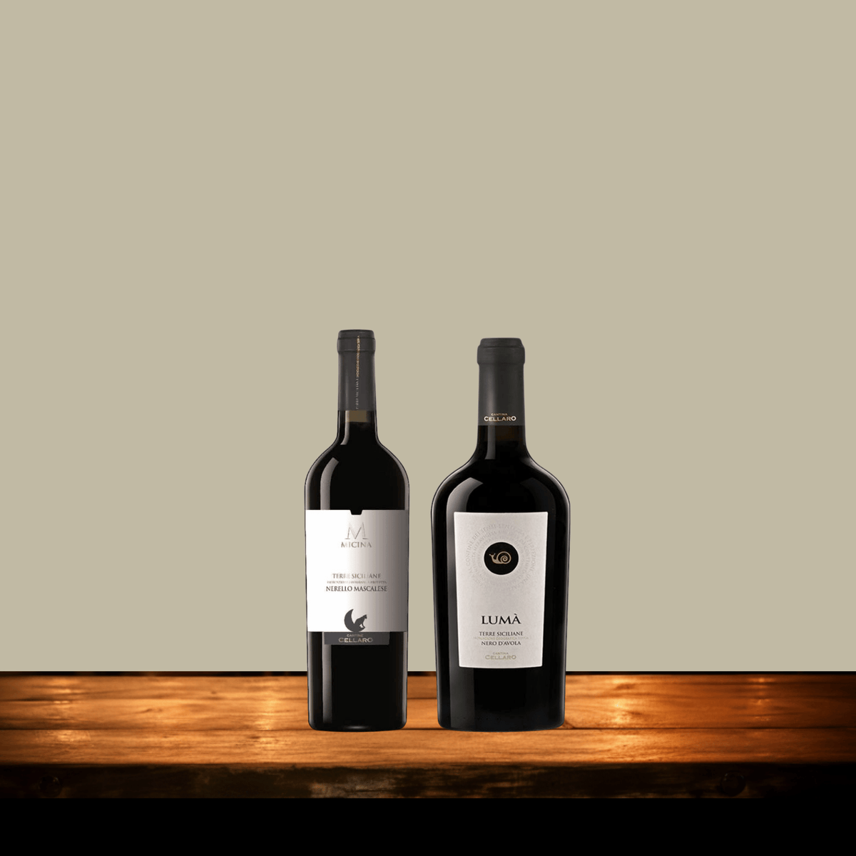 Sicilian Reds Duo - 2 Bottle Italian Red Wine Gift Pack - DiVino.com.au