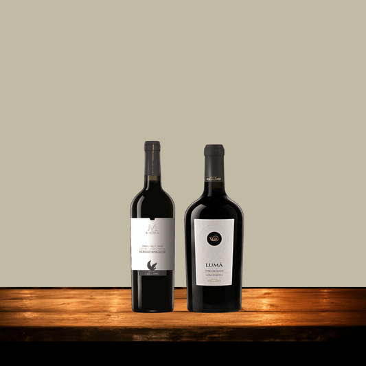 Sicilian Reds Duo - 2 Bottle Italian Red Wine Gift Pack - DiVino.com.au