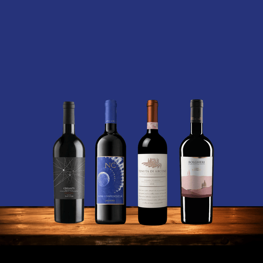 Taste of Tuscany - 4 Bottle Italian Red Wine Gift Pack - DiVino.com.au