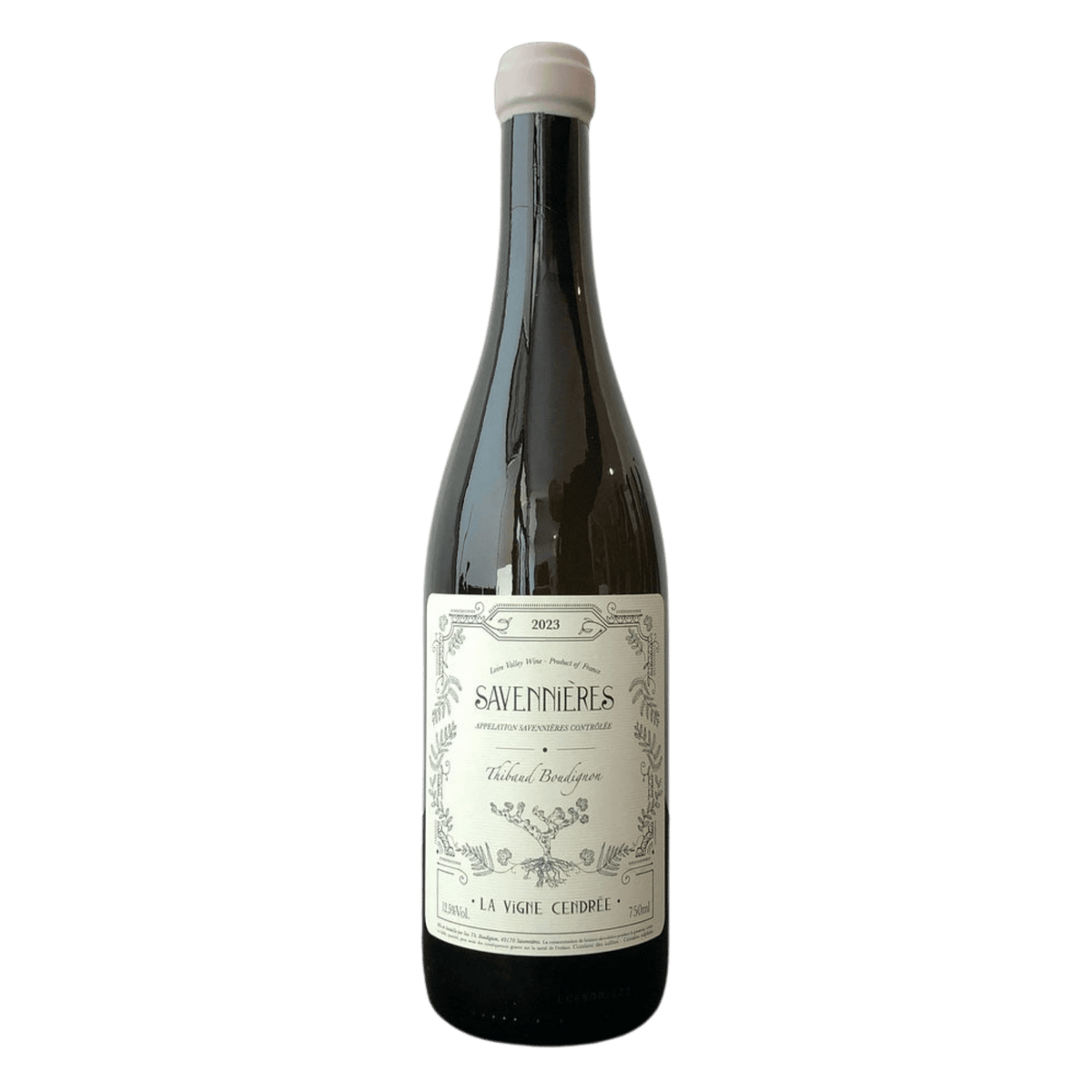 Thibaud Boudignon Savennières La Vigne Cendrées - DiVino.com.au