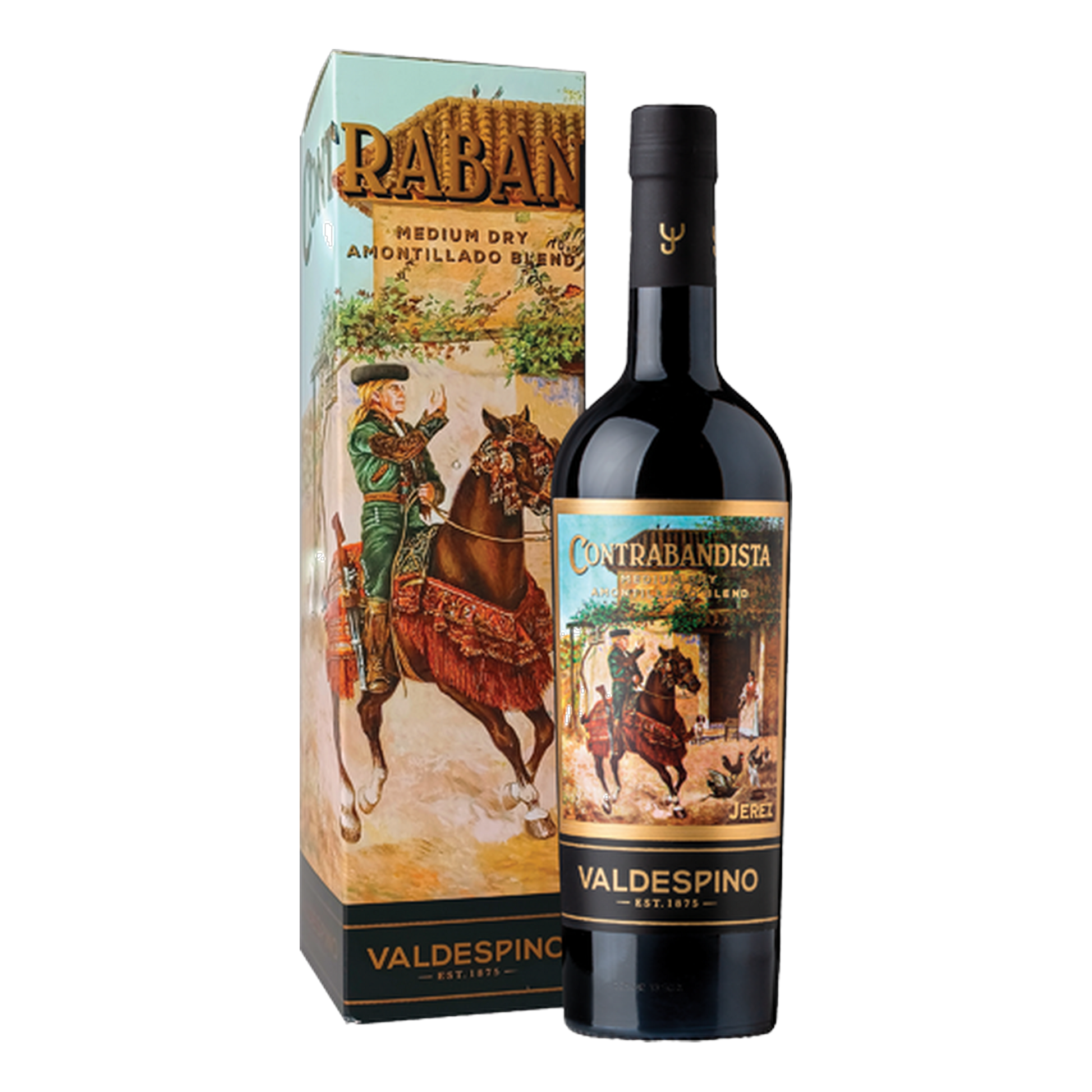Valdespino Contrabandista Amontillado Sherry Gift Box - DiVino.com.au