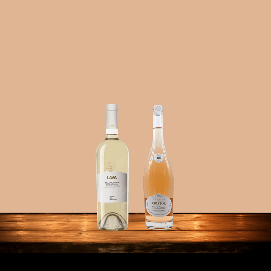 White & Rosé Duo - 2 Bottle White and Rosé Wine Gift Pack - DiVino.com.au